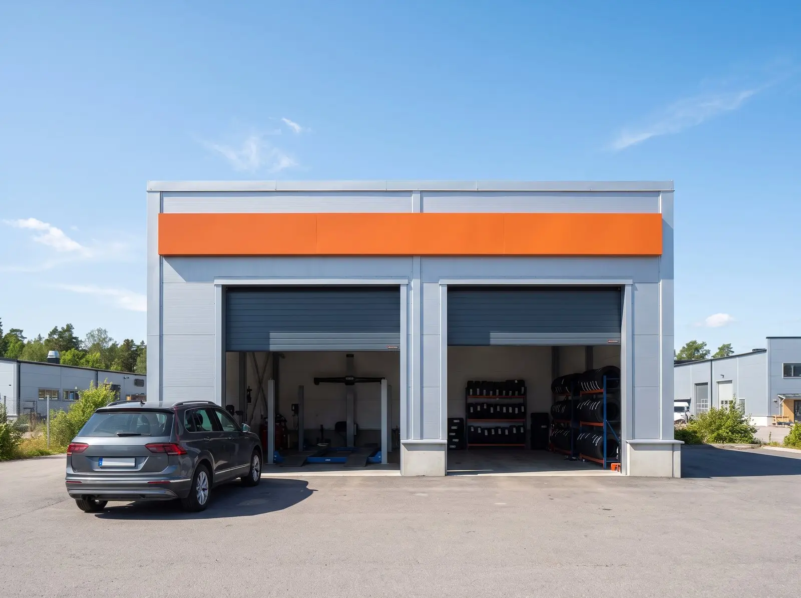 Skärholmens Gummiverkstad på Ekholmsvägen 231